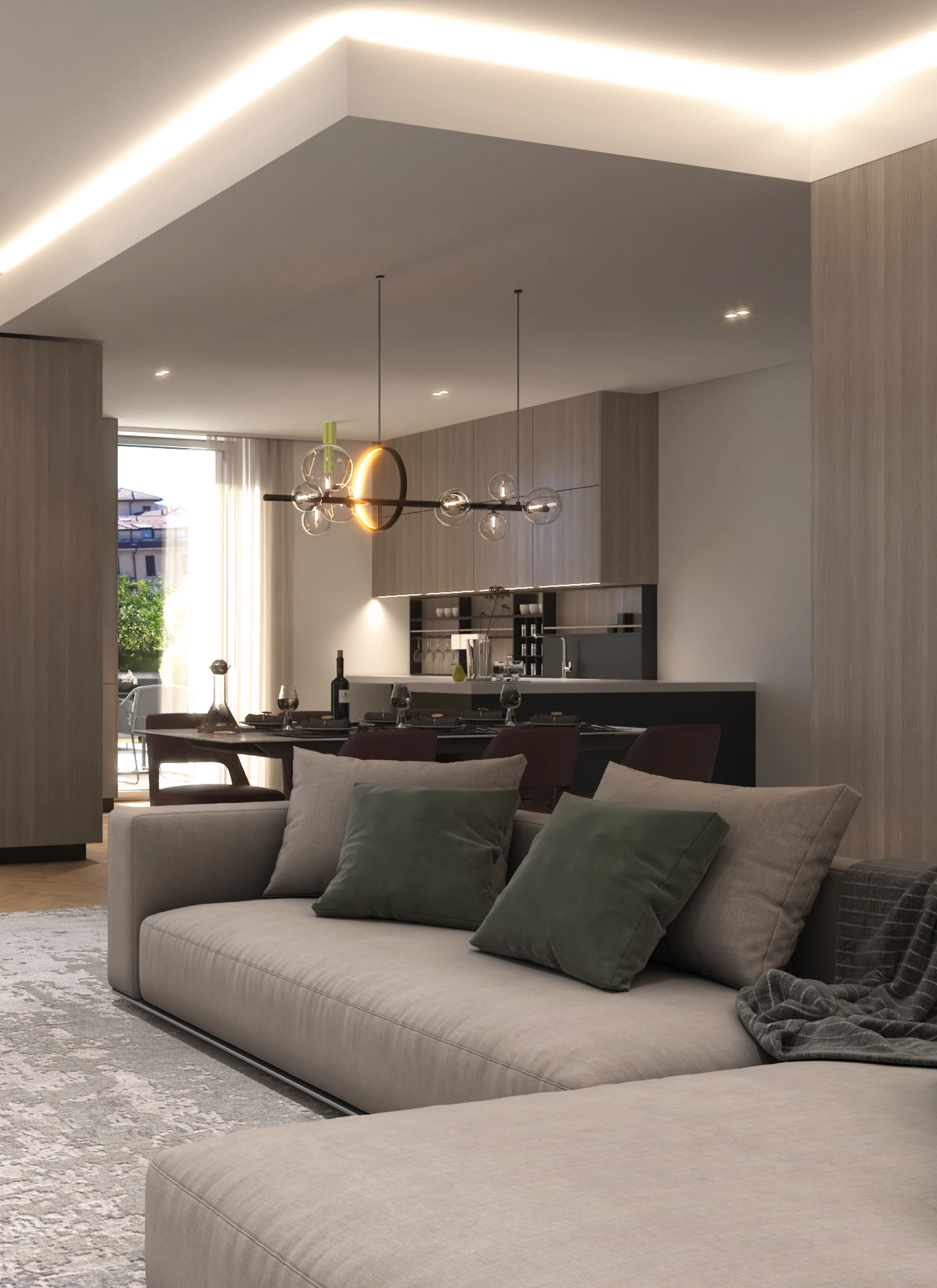 Rendering di una soluzione ampia Scala Vista